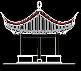 三角亭園林古建筑施工圖紙免費(fèi)下載 園林古建
