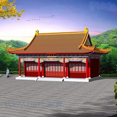 農村小廟 農村三間廟 廟宇施工隊 大殿施工隊 小型廟宇